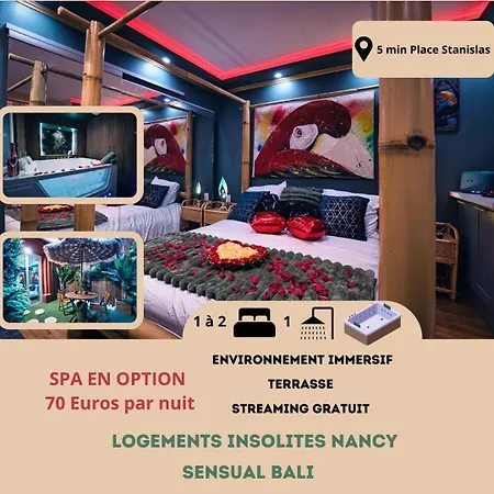 Apartment Le Petit Sensual Bali Option 300m Place Stanislas